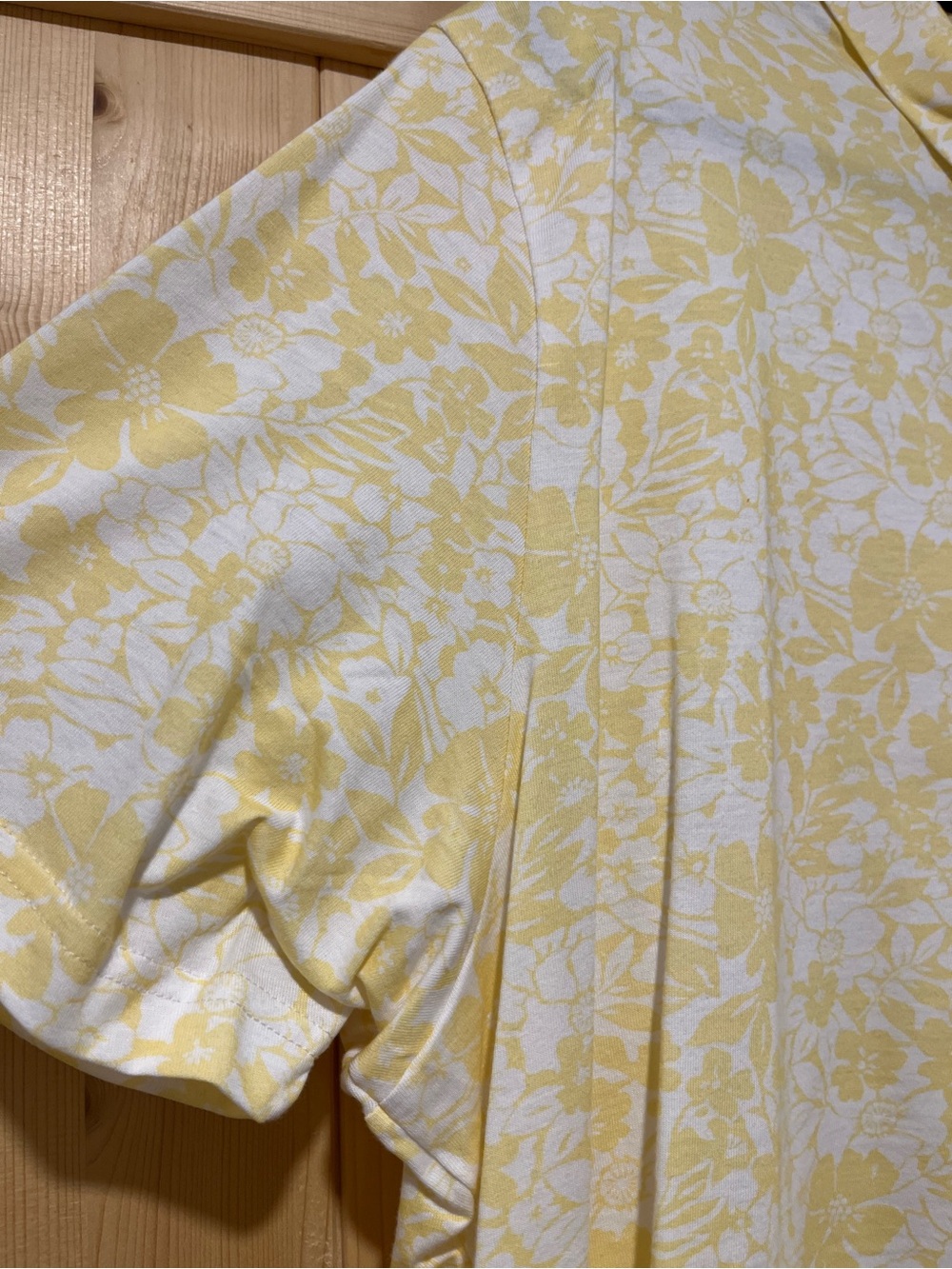 Club Room Yellow and White Floral Polo XL - Picture 3 of 10
